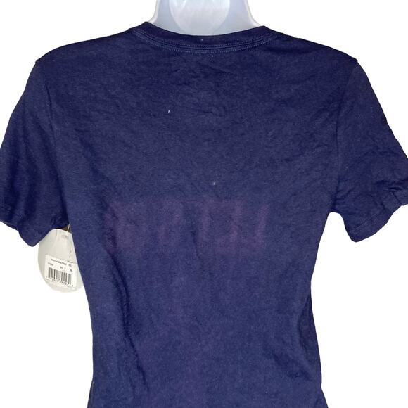 Women's Dallas Cowboys "Let's Go Cowboys" Short Sleeve Top Size Small NWT FLAW - Picture 5 of 14